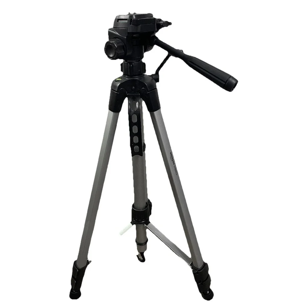 Amazon Basics 60-Inch DSLR Lightweight Tripod For Camera, Phone With‎ Bag, Black
